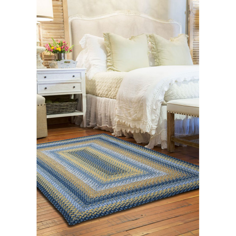 Homespice Decor Cotton Braided Sunflowers Area Rug & Reviews Wayfair